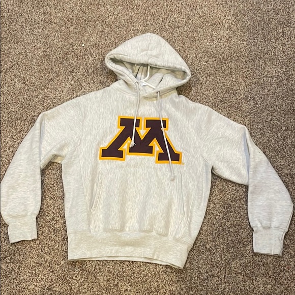 Light Grey University of Minnesota Hoodie Women’s Size Small - Picture 1 of 2